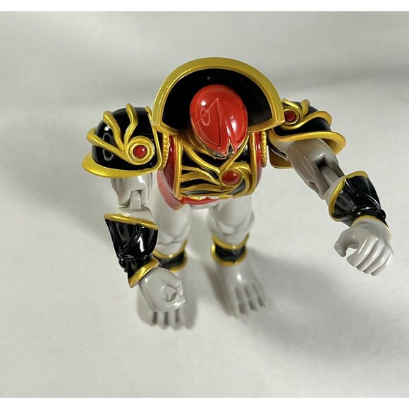 2005 Bandai Power Rangers Mystic Force Jenji Cat Red Ranger Action Figure - Picture 5 of 10